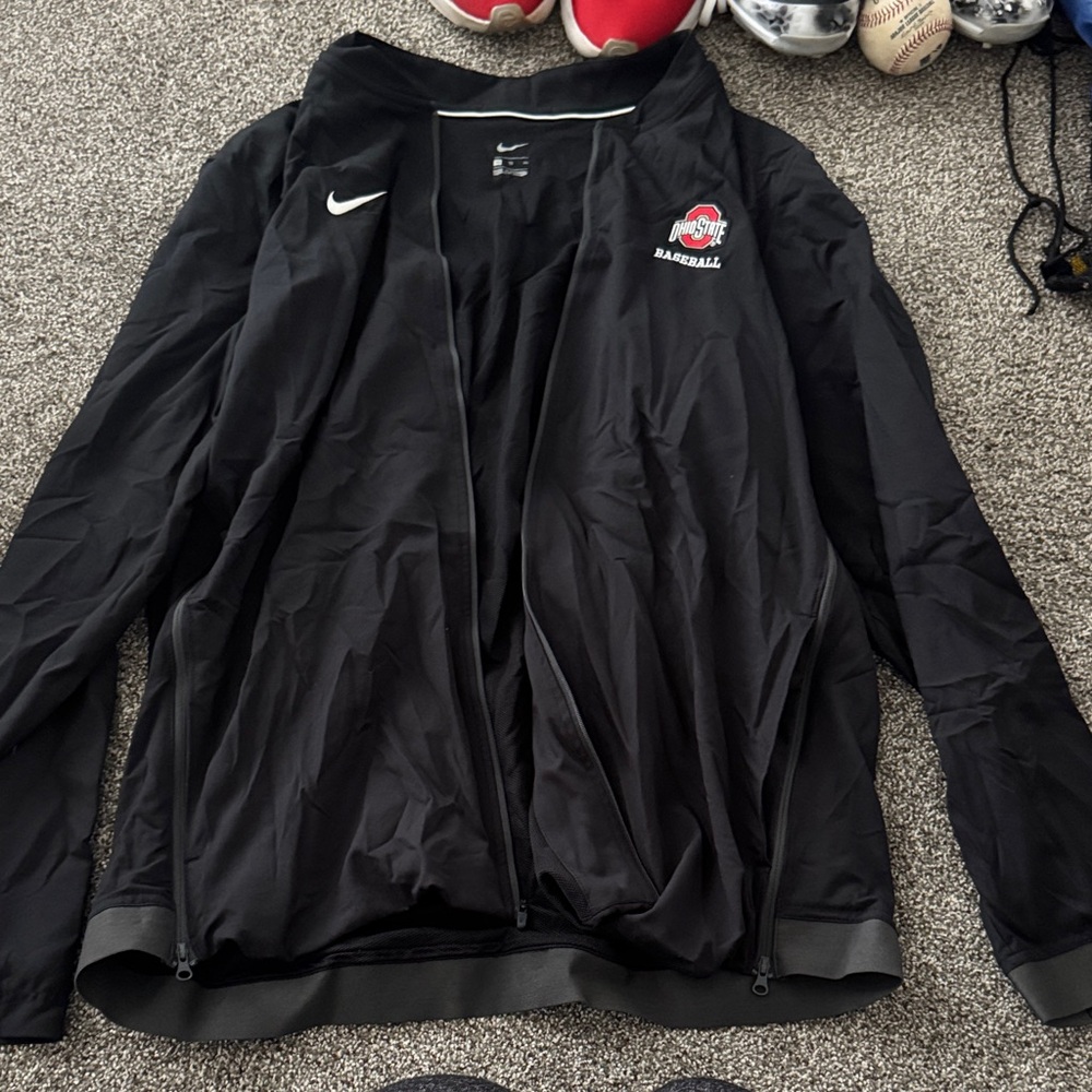 Nike Black Ohio State Men's Zip Up Jacket